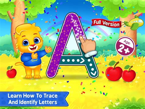 It helps them learn the alphabet, phonics, and handwriting skills through interactive games and activities. . Abc app download